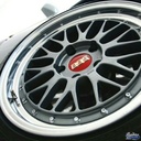 JUEGO DE RINES 18"X8.5"/9.5" 5-100 TIPO BBS LM