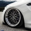 JUEGO DE RINES 18"X8.5"/9.5" 5-100 TIPO BBS LM