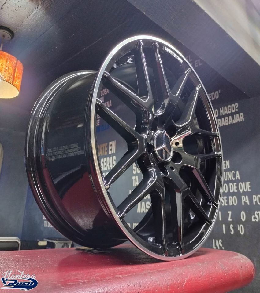 JUEGO DE RINES 18"X8" 5-112 TIPO MERCEDES BENZ GL63