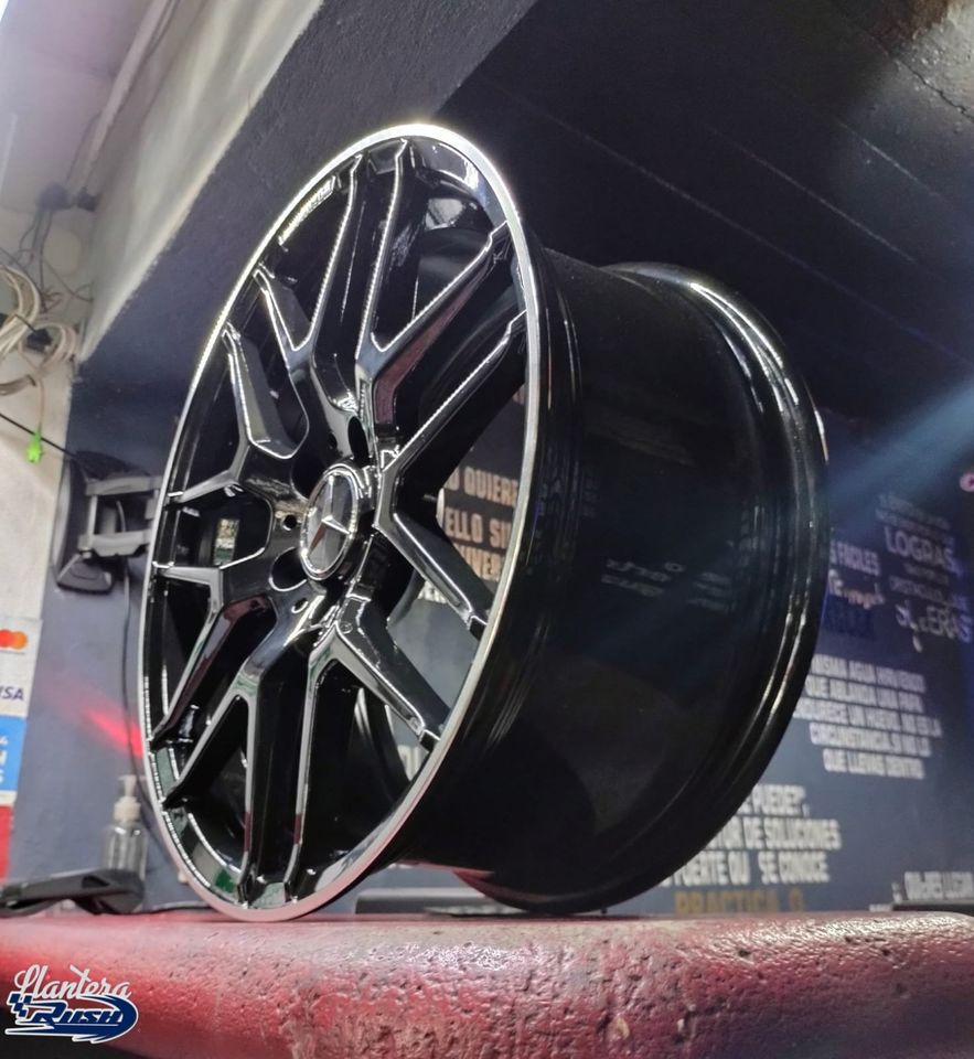 JUEGO DE RINES 18"X8" 5-112 TIPO MERCEDES BENZ GL63