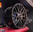 JUEGO DE RINES 18"X8.5"/9.5" 5-100/5-114/5-114 TIPO ROTIFORM RSE