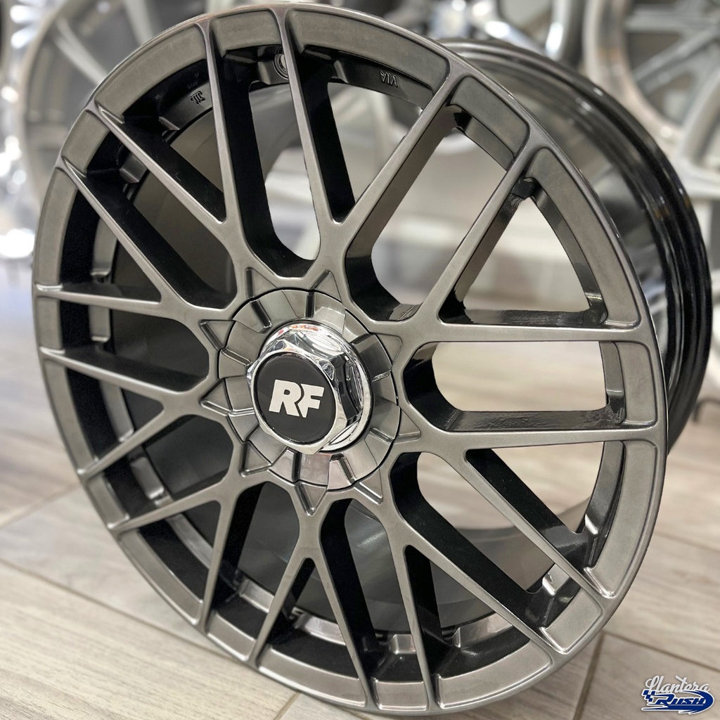 JUEGO DE RINES 18"X8.5"/9.5" 5-100/5-112/5-114.3 TIPO ROTIFORM RSE