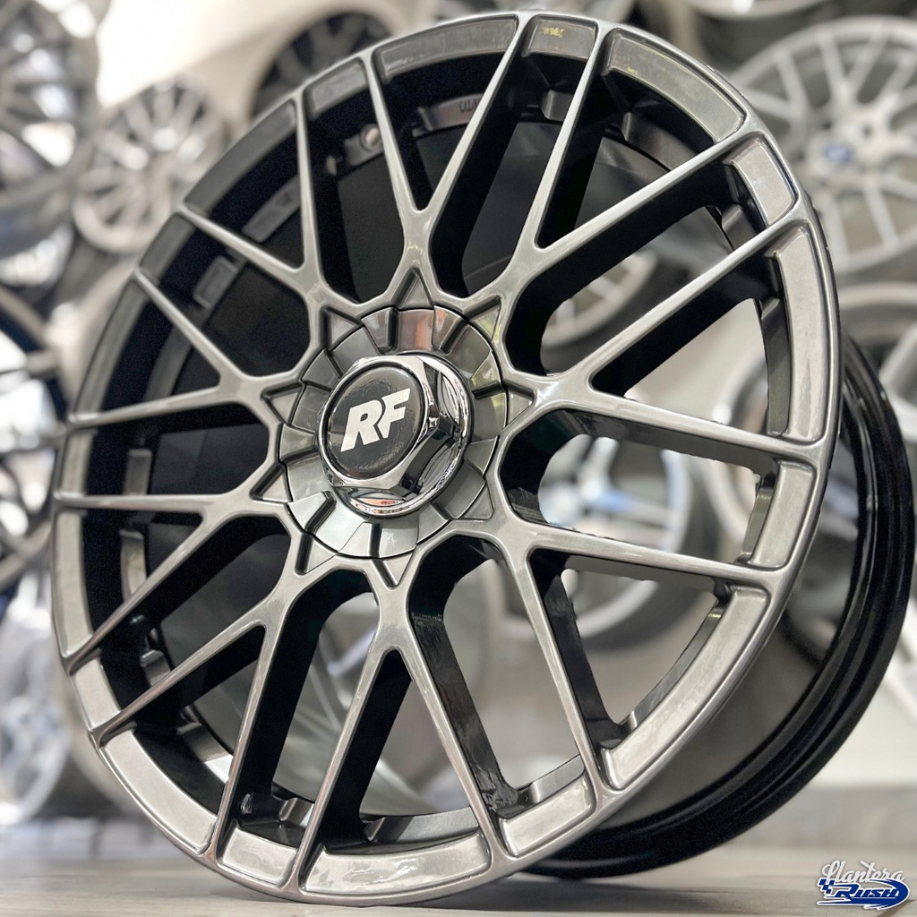 JUEGO DE RINES 18"X8.5"/9.5" 5-100/5-112/5-114.3 TIPO ROTIFORM RSE