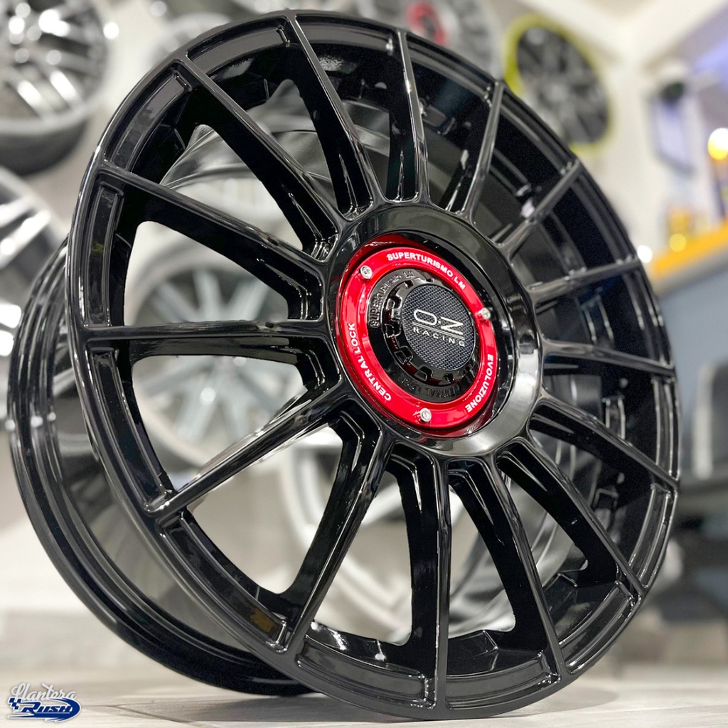 JUEGO DE RINES 17"X7.5" 5-100 TIPO OZ SUPERTURISMO EVOLUZIONE