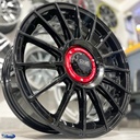JUEGO DE RINES 17"X7.5" 5-100 TIPO OZ SUPERTURISMO EVOLUZIONE