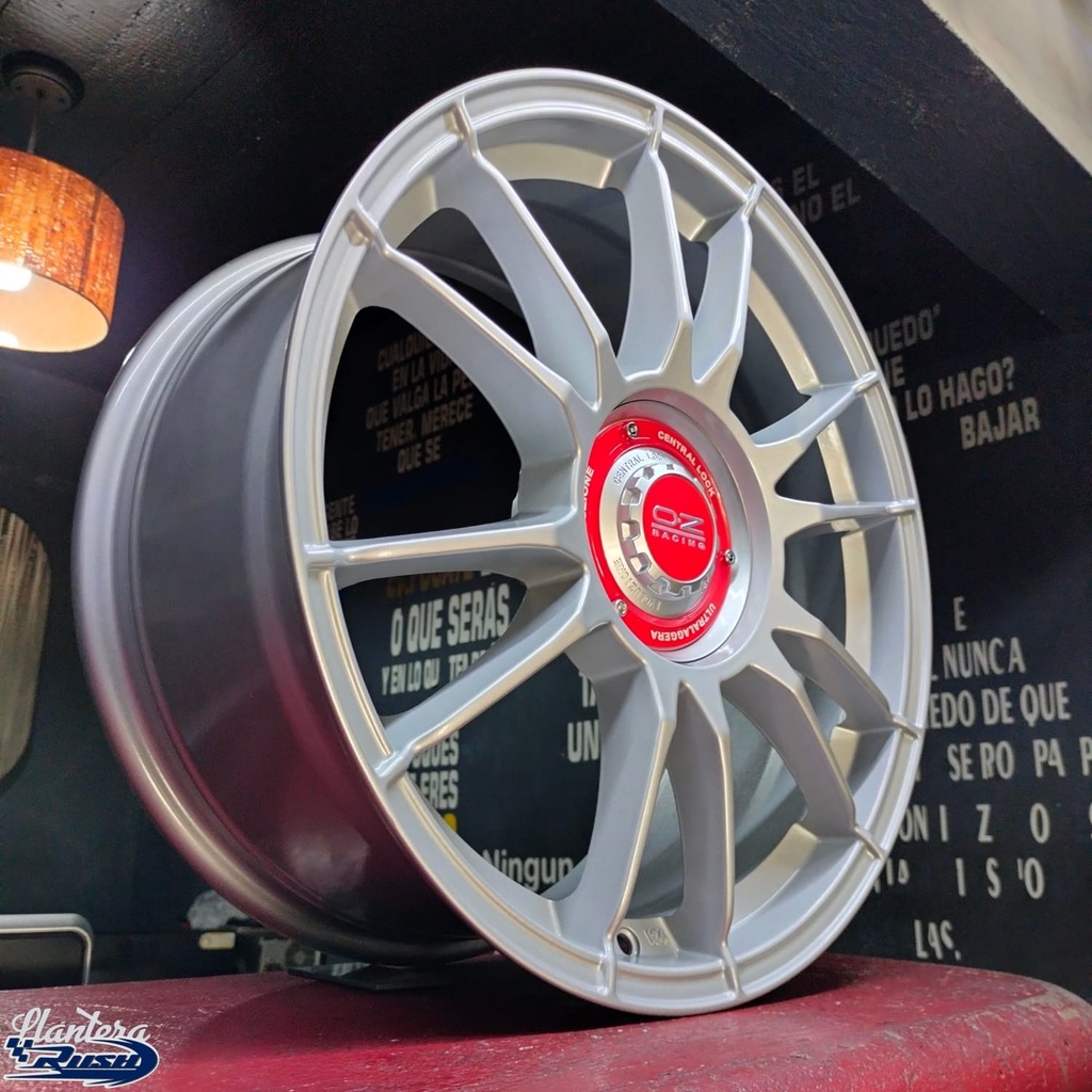 JUEGO DE RINES 18"X8" 5-112 TIPO OZ  RACING ULTRALAGGERA EVOLUZIONE