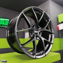 JUEGO DE RINES 18"X8.5" 5-112/114.3 TIPO BBS CI-R