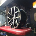 JUEGO DE RINES 17X"8" 5-100 TIPO VW R-LINE