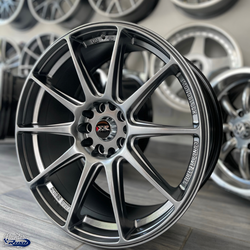 JUEGO DE RINES 19"X8.5/9.5" 5-112/5-114.3/5-120 TIPO XXR