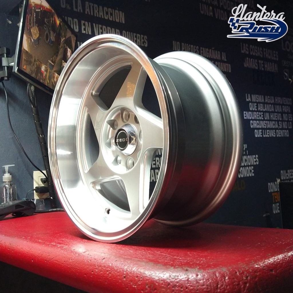 JUEGO DE RINE 14"X7" 4-100/108 TIPO ZEDD WHEEL