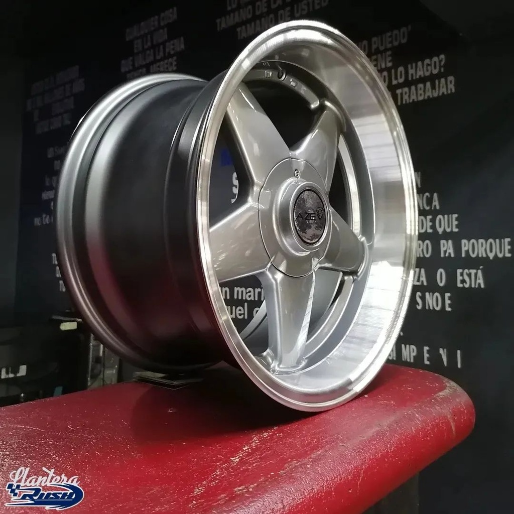 JUEGO DE RINES 16"X8"/9" 4-100/114.3 TIPO AZEV