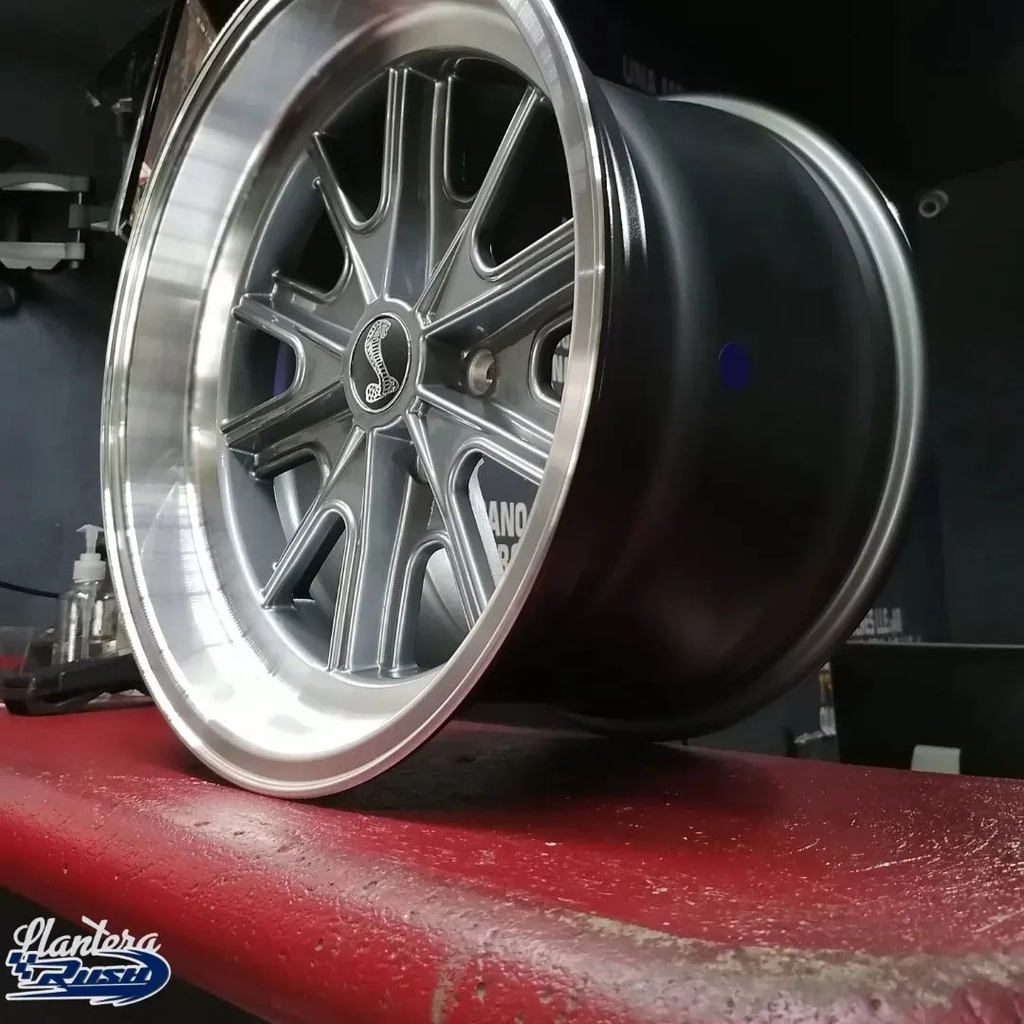 JUEGO DE RINES 17"X9"/10.5" 5-114.3 TIPO SHELBY