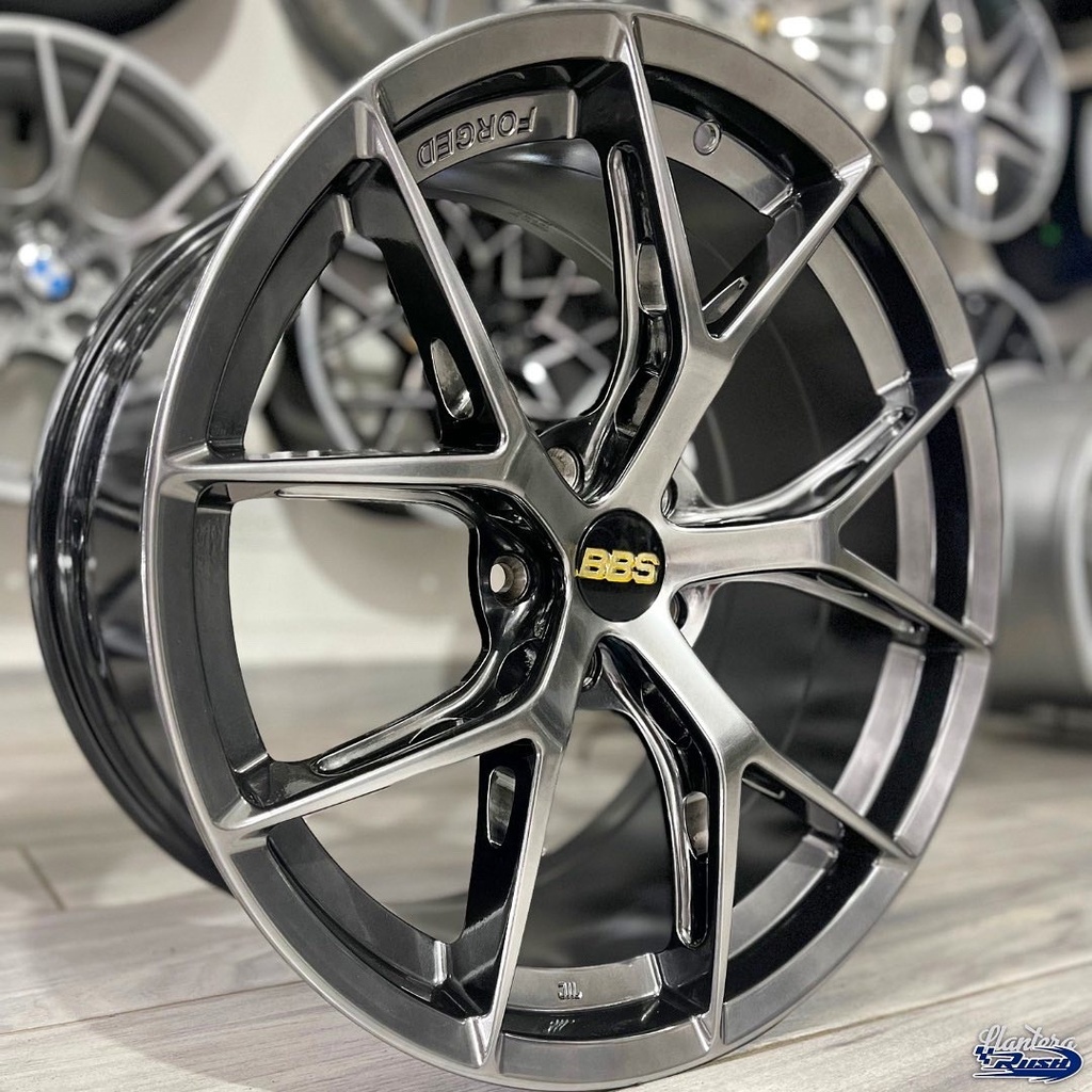JUEGO DE RINES 19"X9.5/8.5" 5-112/114.3 TIPO BBS FI-R