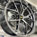 JUEGO DE RINES 19"X9.5/8.5" 5-112/114.3 TIPO BBS FI-R