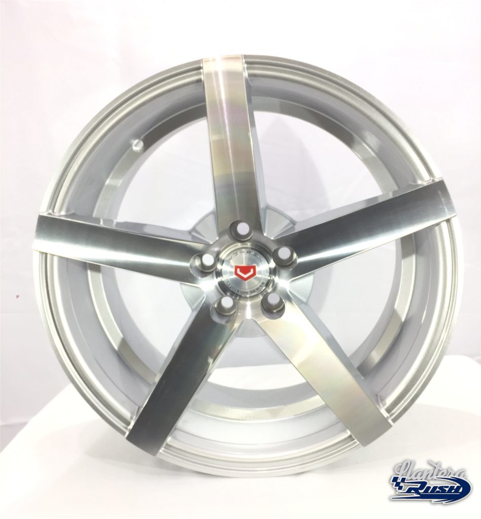 JUEGO DE RINES 17"X8" 5-100 TIPO VOSSEN