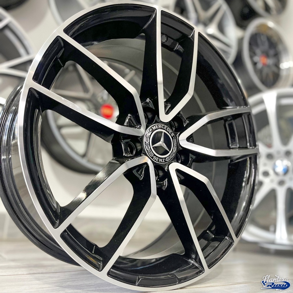 JUEGO DE RINES 18"X8" 5-112 TIPO MERCEDEZ AMG