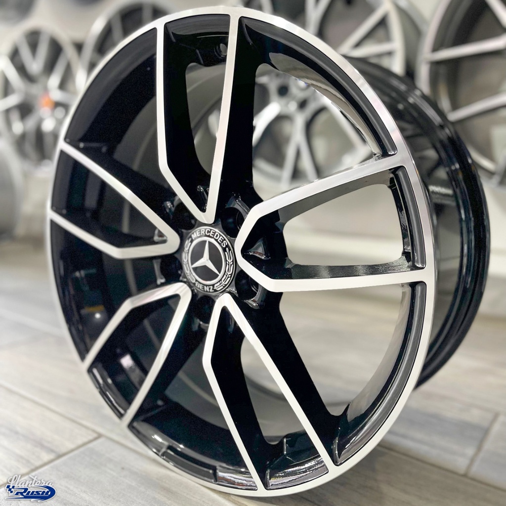 JUEGO DE RINES 18"X8" 5-112 TIPO MERCEDEZ AMG