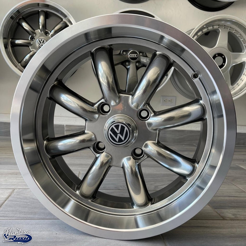 JUEGO DE RINES 17"X7" 4-130 TIPO SPIDER