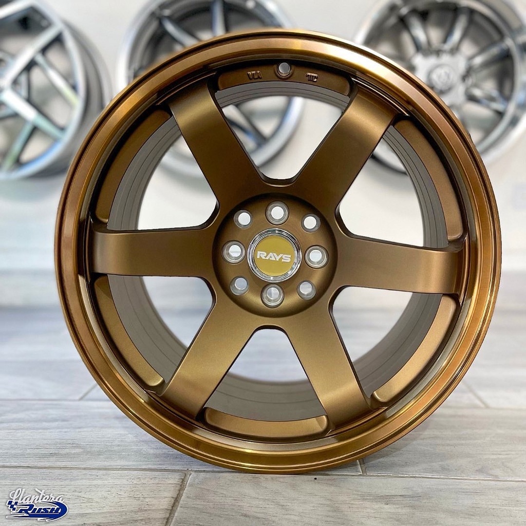 JUEGO DE RINES 17"X8"/9" 4-100/4-114.3 TIPO VOLK RAYS T37