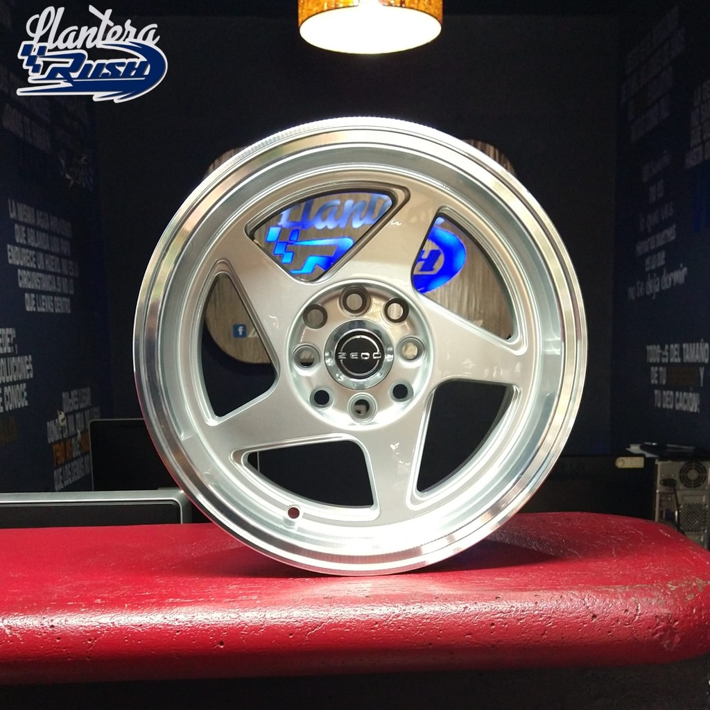 JUEGO DE RINE 14"X7" 4-100/108 TIPO ZEDD WHEEL