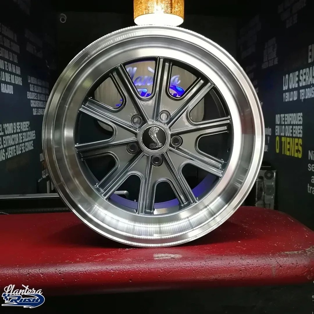 JUEGO DE RINES 17"X9"/10.5" 5-114.3 TIPO SHELBY