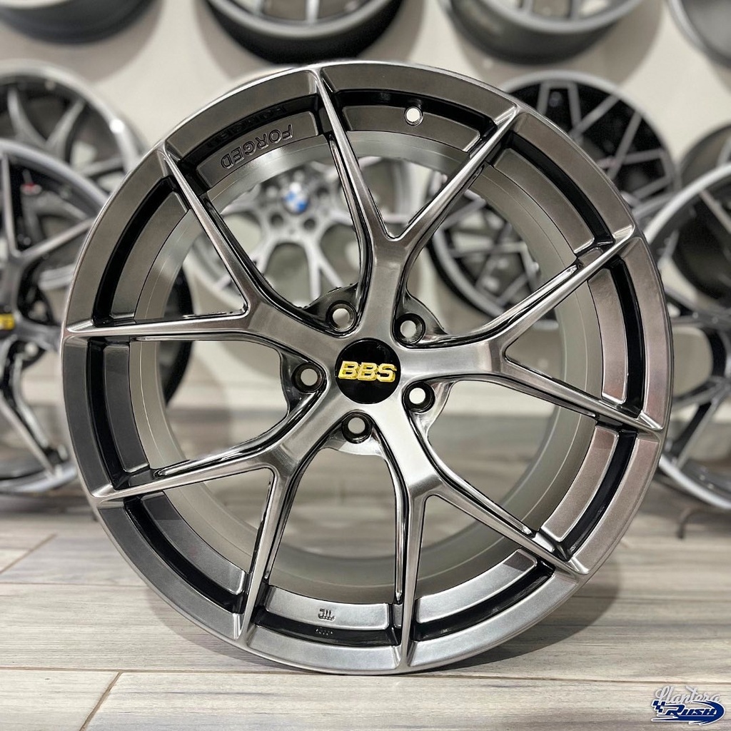 JUEGO DE RINES 19"X9.5/8.5" 5-112/114.3 TIPO BBS FI-R