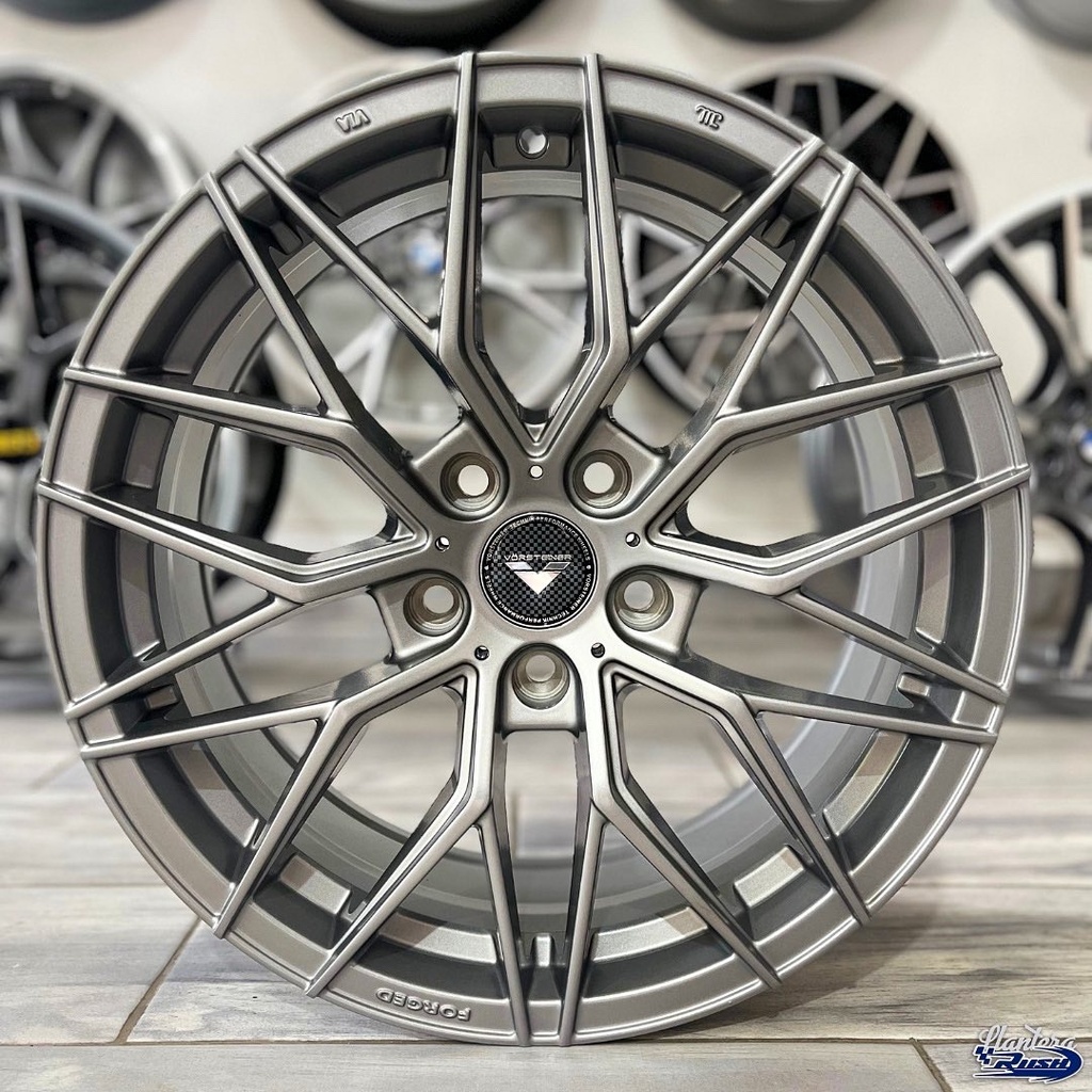 JUEGO DE RINES 17"X7.5" 5-112/114.3TIPO VORSTEINER NERO 503