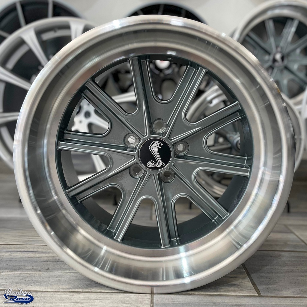 JUEGO DE RINES 18"X9"/11" 5-114.3 TIPO SHELBY