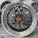 JUEGO DE RINES 18"X8.5"/9.5" 5-100 TIPO BBS LM