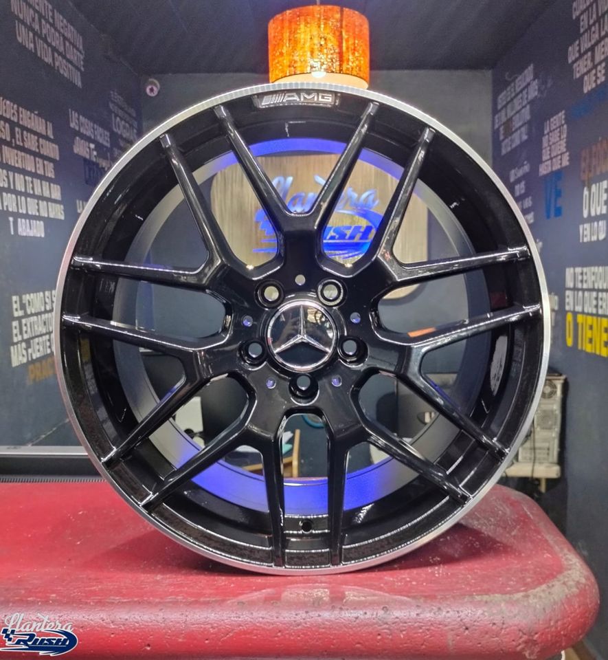 JUEGO DE RINES 18"X8" 5-112 TIPO MERCEDES BENZ GL63
