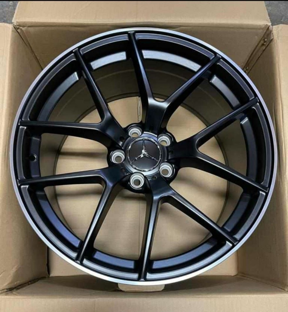 JUEGO DE RINES 19"X8"/9" 5-112 TIPO MERCEDES BENZ