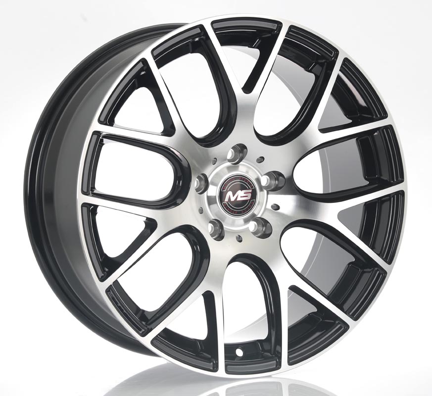 JUEGO DE RINES 18"X8" 5-112 TIPO BBS CH-R