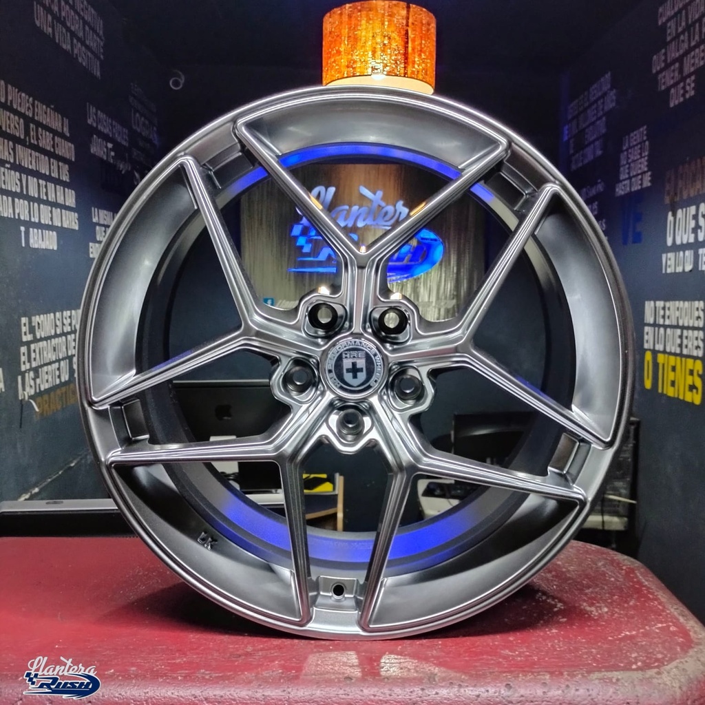 JUEGO DE RINES 19"X8.5"/9.5" 5-120 TIPO HRE FF11