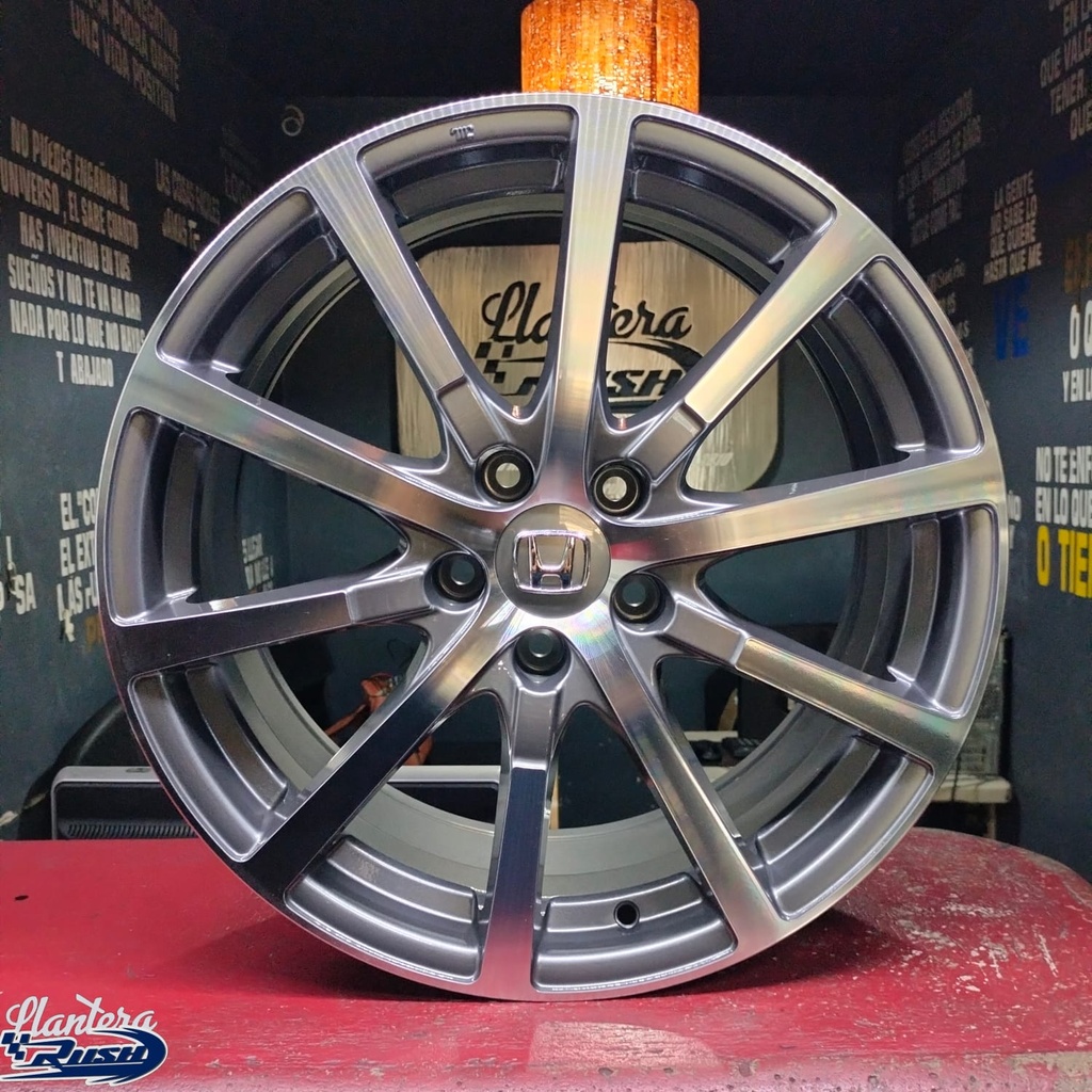 JUEGO DE RINES 19"X8.0 5-114.3 TIPO HONDA CIVIC