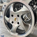 JUEGO DE RINES 17"X7.5" TIPO PORSCHE TWIST