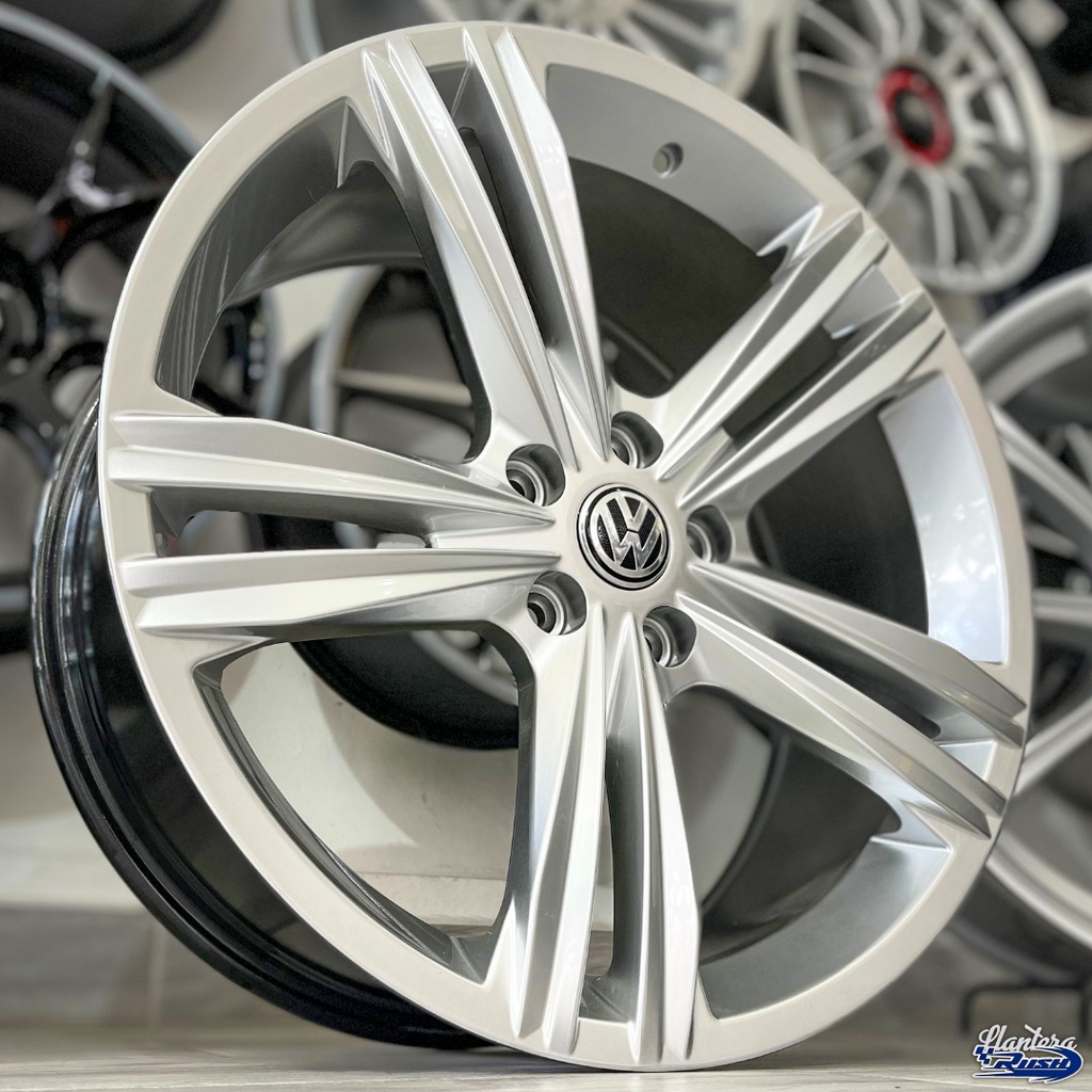 JUEGO DE RINES 19"X8" 5/112 TIPO VW R-LINE