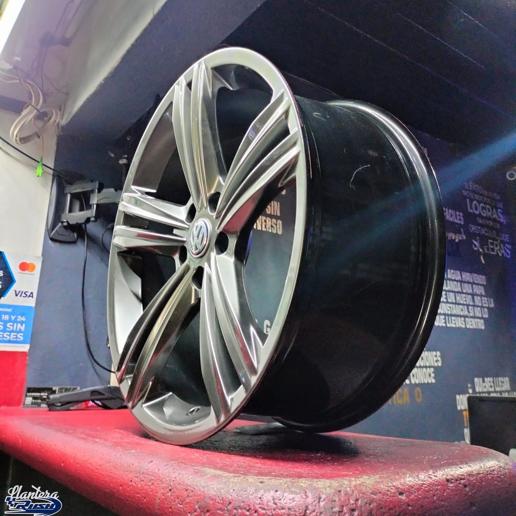 JUEGO DE RINES 19"X8" 5-112 TIPO R-LINE