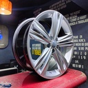 JUEGO DE RINES 17"X7.5" 5-100 TIPO R-LINE