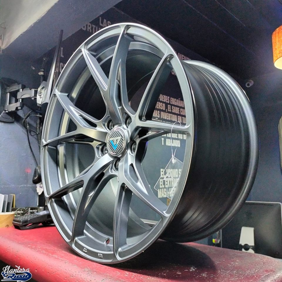 JUEGO DE RINES 19"X8.5"/9.5" 5-112 WHEELEGENS VLF-28