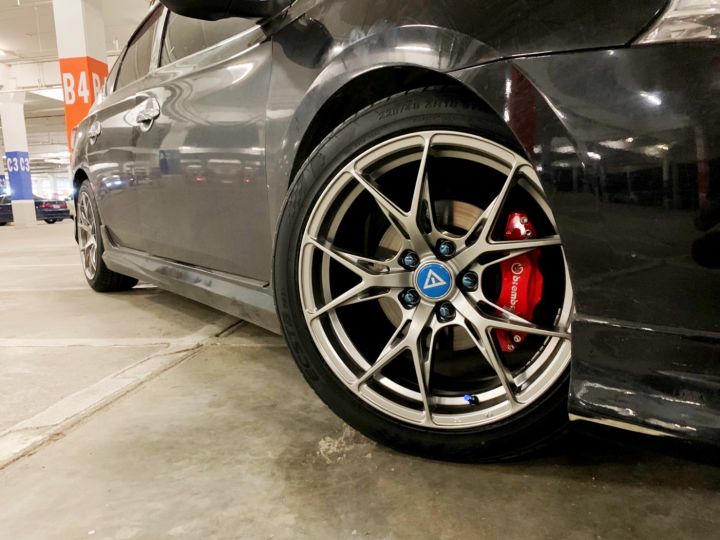 JUEGO DE RINES 19"X8.5"/9.5" 5-112 WHEELEGENS VLF-28