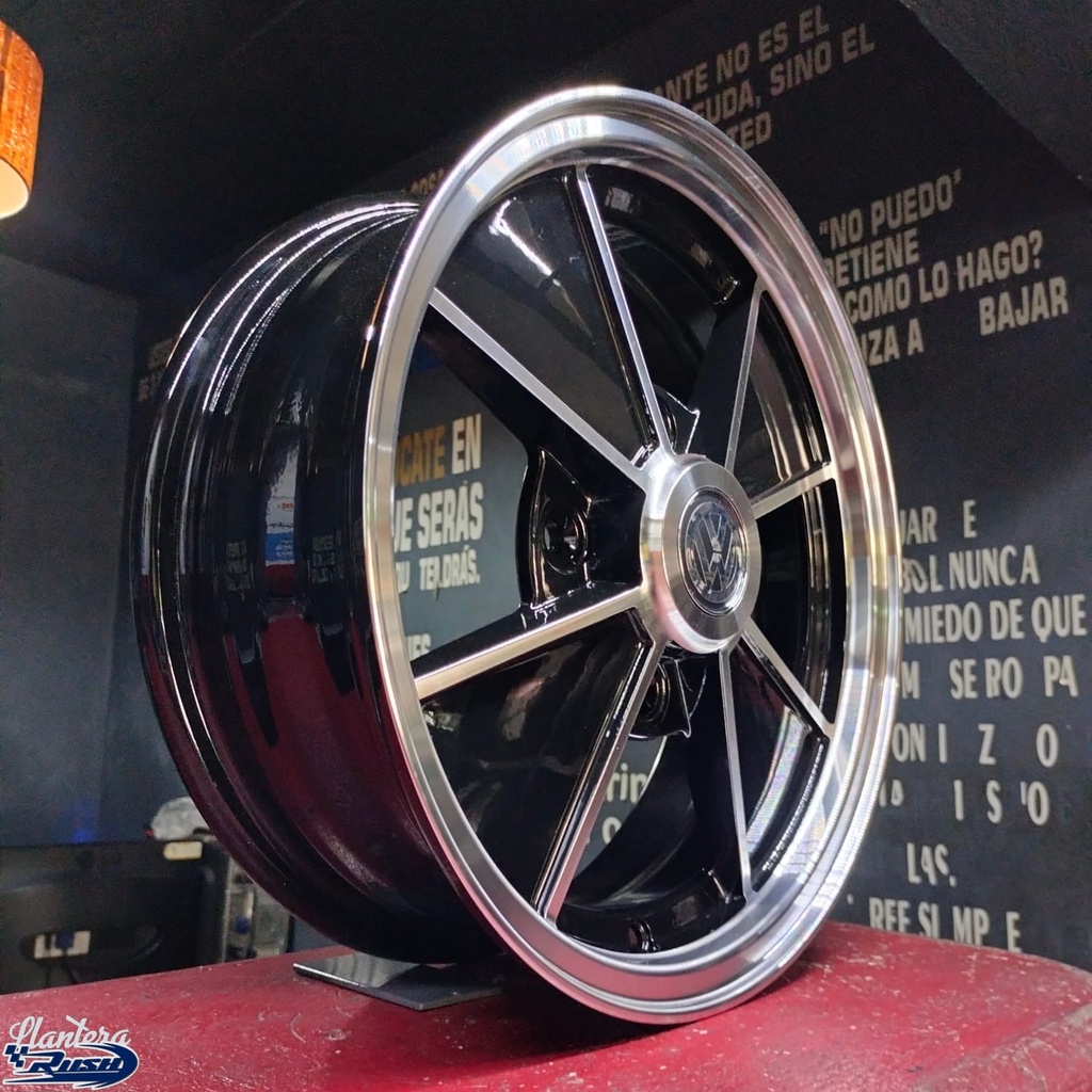 JUEGO DE RINES 15"X5" 4-130 TIPO EMPI