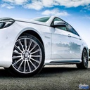 JUEGO DE RINES 18"X8" 5-112 TIPO MERCEDES BENZ CLASE E