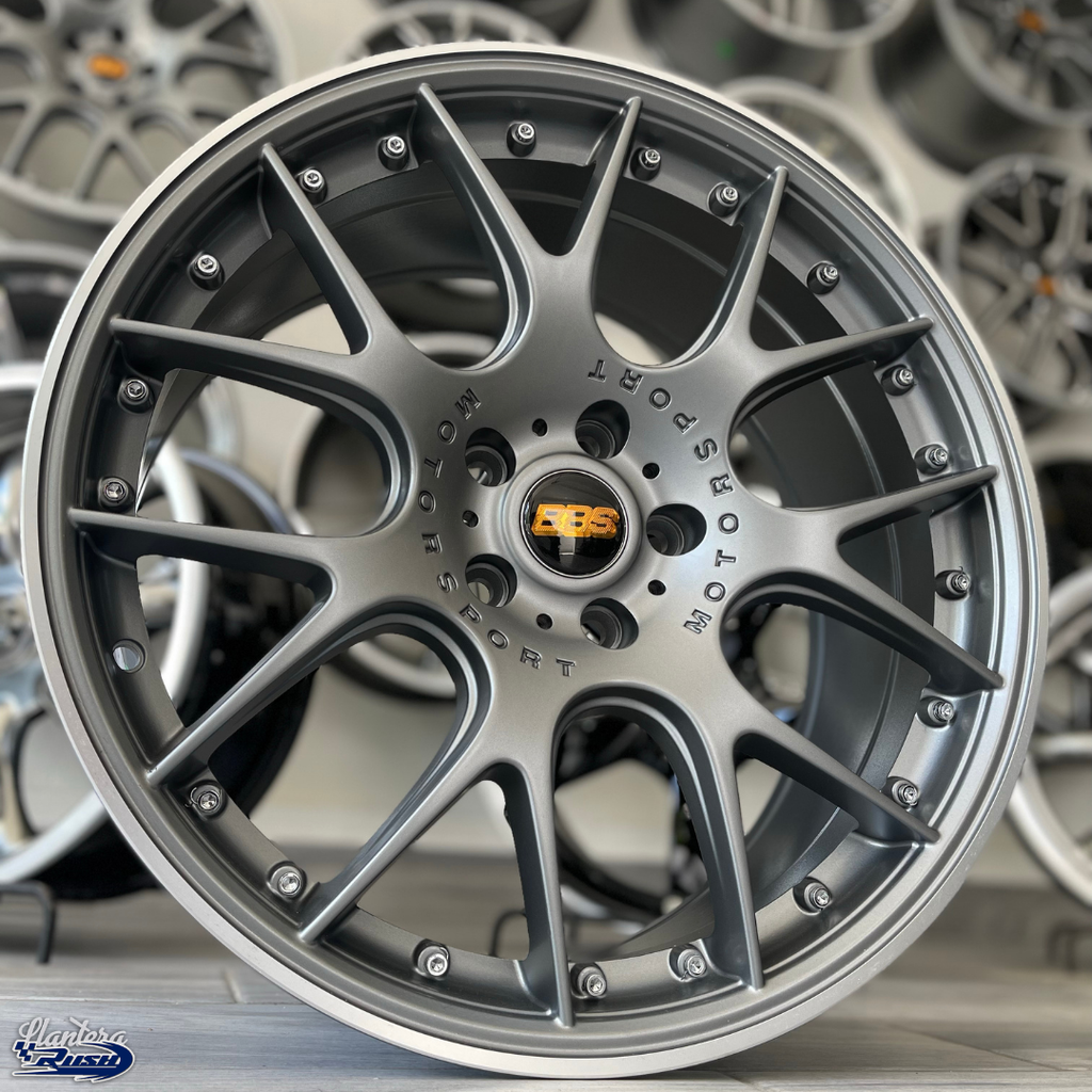 JUEGO DE RINES 19X8.5" 5-112/114.3 TIPO BBS CHR-II