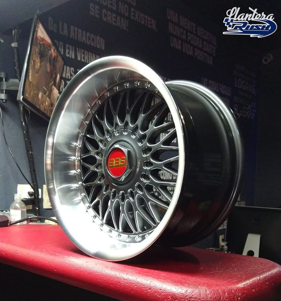 JUEGO DE RINES 17X8/9" 4-100/114 TIPO BBS PANAL