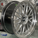 JUEGO DE RINES 19"X8.5/9.5" 5-112/5.114.3 TIPO BBS LM