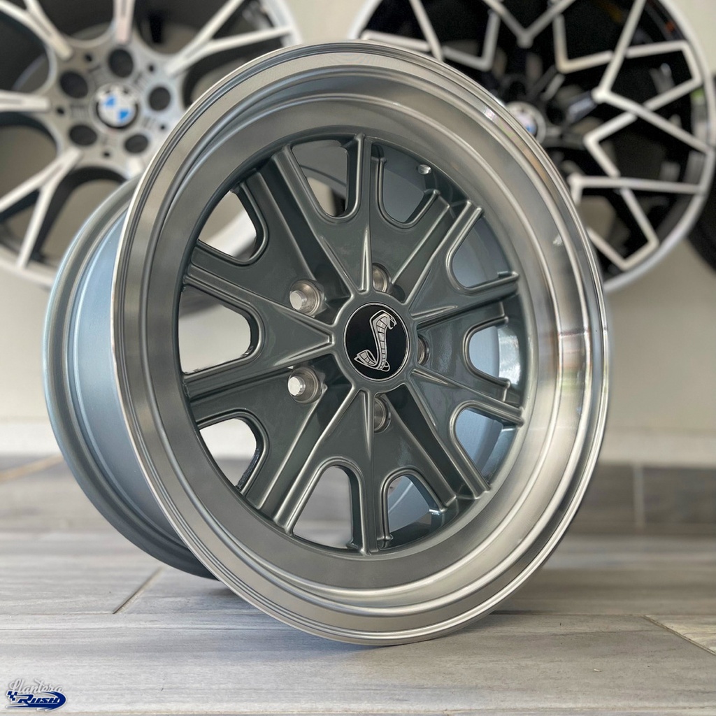 JUEGO DE RINES 15"X8/9" 5-114.3 TIPO SHELBY