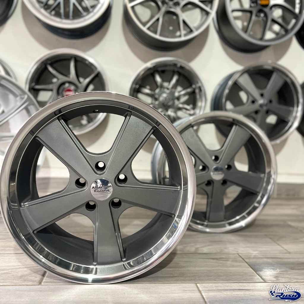 JUEGO DE RINES 18X8.5" 5-112/114.3 TIPO BBS RS-GT