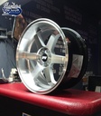 JUEGO DE RINES 17"X7.5"/8.5" 4-100/108 TIPO WORK RAICING