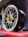 JUEGO DE RINES 17"X8.5" 5-100/112/114.3 TIPO BBS RS2