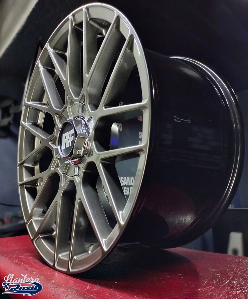 JUEGO DE RINES 18"X8.5"/9.5" 5-100/112/114.3 TIPO ROTIFORM RSE